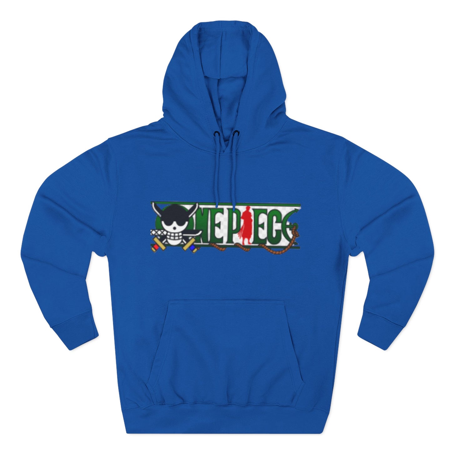 Anime-Inspired Fleece Hoodie, Pirate Hoodie, Cool Streetwear, Cozy Gift for Fans, Unisex Pullover, Winter Fashion