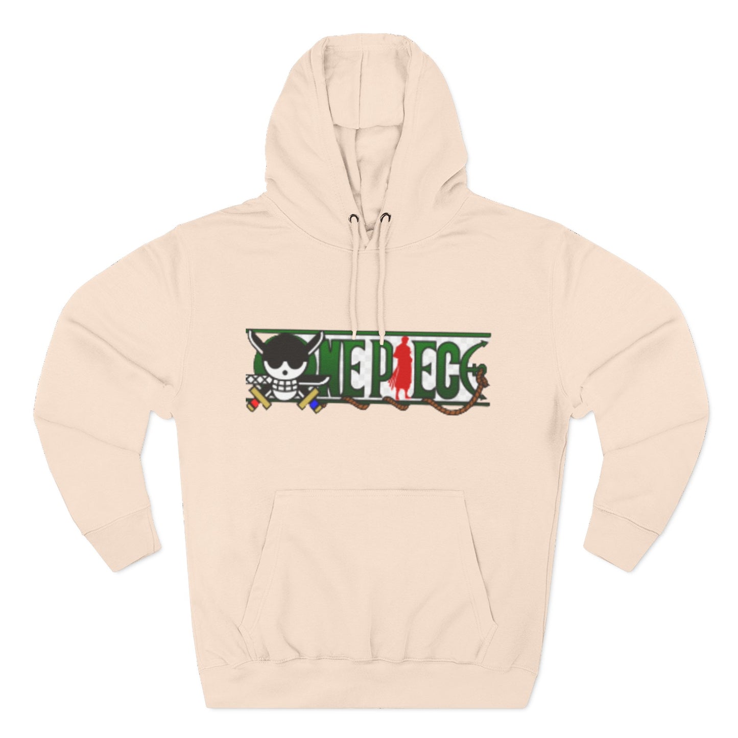 Anime-Inspired Fleece Hoodie, Pirate Hoodie, Cool Streetwear, Cozy Gift for Fans, Unisex Pullover, Winter Fashion