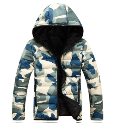 Camouflage Thick Cotton Pad Warm Cotton Jacket