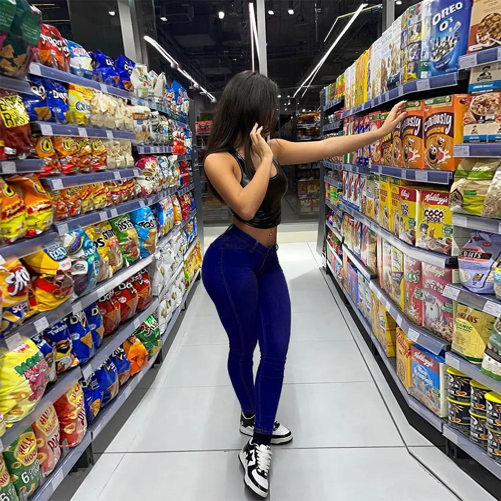 Sexy Hip Lifting Ins Style Stretch Jeans European And American Pencil Pants by Fashion Fusion Emperium