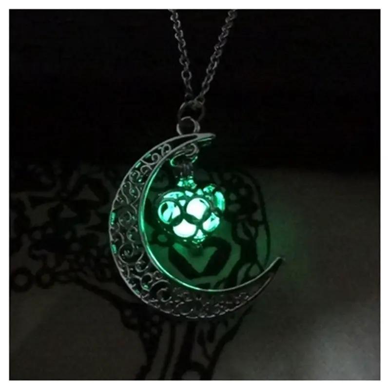 Glowing Pendant Necklaces by Fashion Fusion Emperium