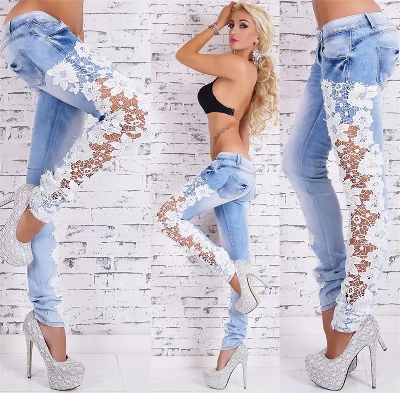 Lace jeans by Fashion Fusion Emperium