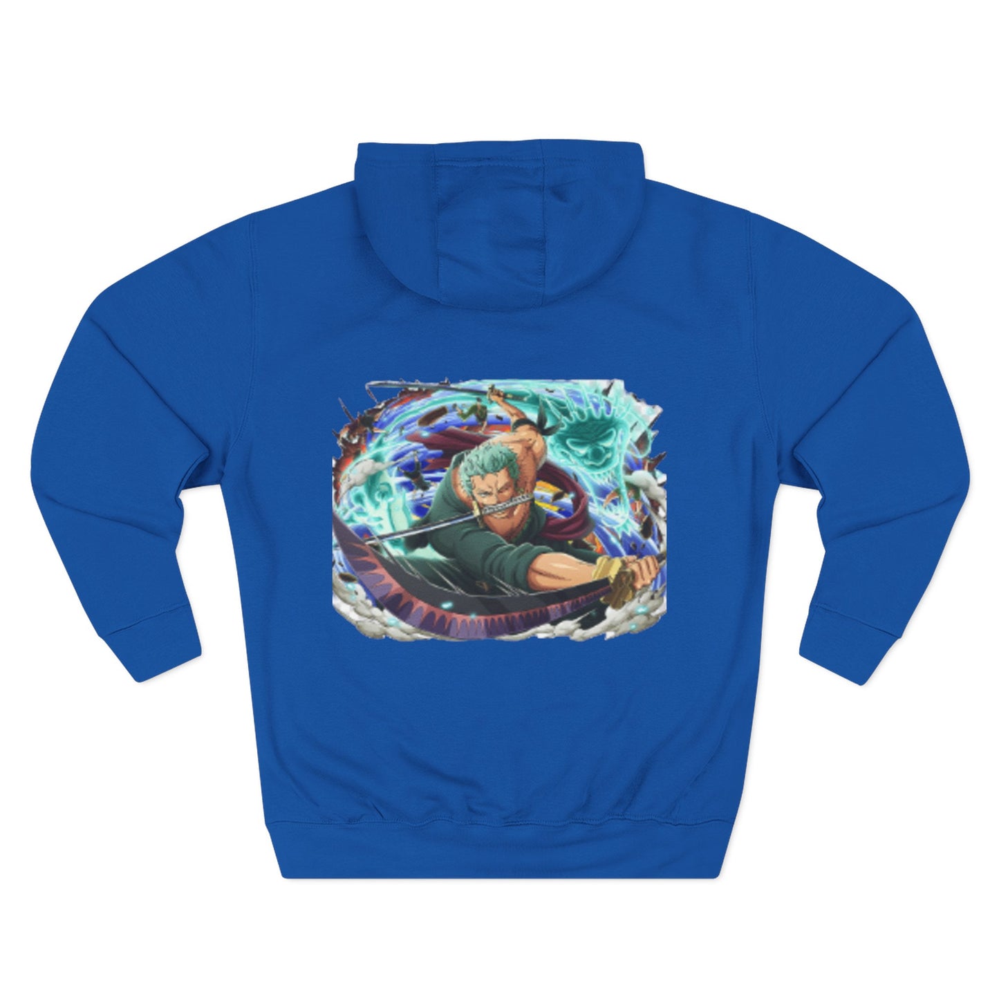Anime-Inspired Fleece Hoodie, Pirate Hoodie, Cool Streetwear, Cozy Gift for Fans, Unisex Pullover, Winter Fashion