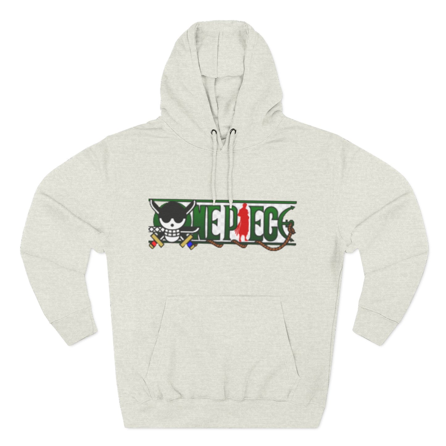 Anime-Inspired Fleece Hoodie, Pirate Hoodie, Cool Streetwear, Cozy Gift for Fans, Unisex Pullover, Winter Fashion