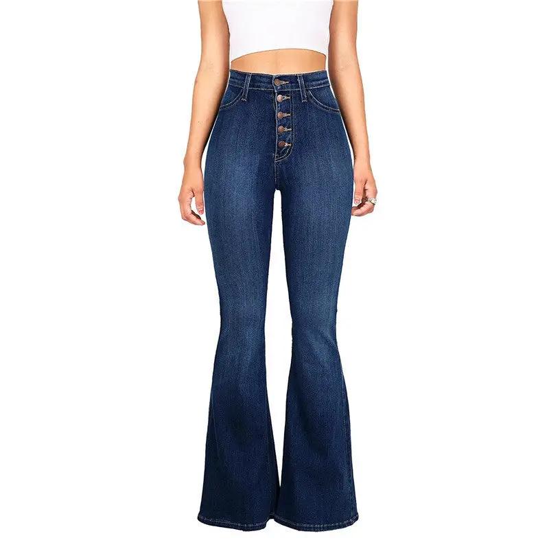 New high waist stretch jeans by Fashion Fusion Emperium