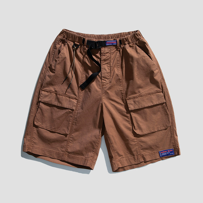 Ins Tide Brand All-match Loose Casual Five-point Pants