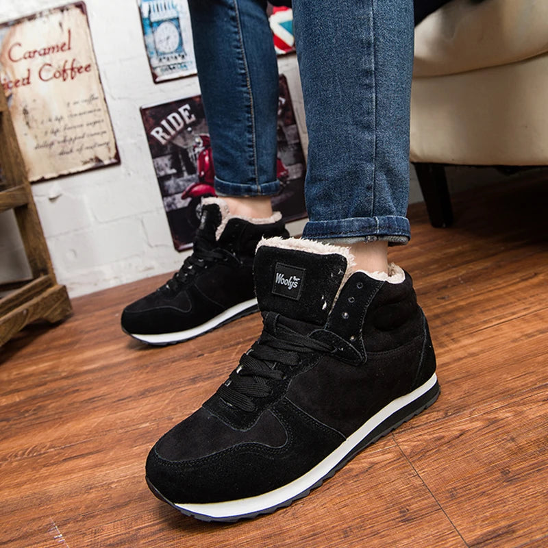Casual Lace Up Footwear For Winter Sneakers