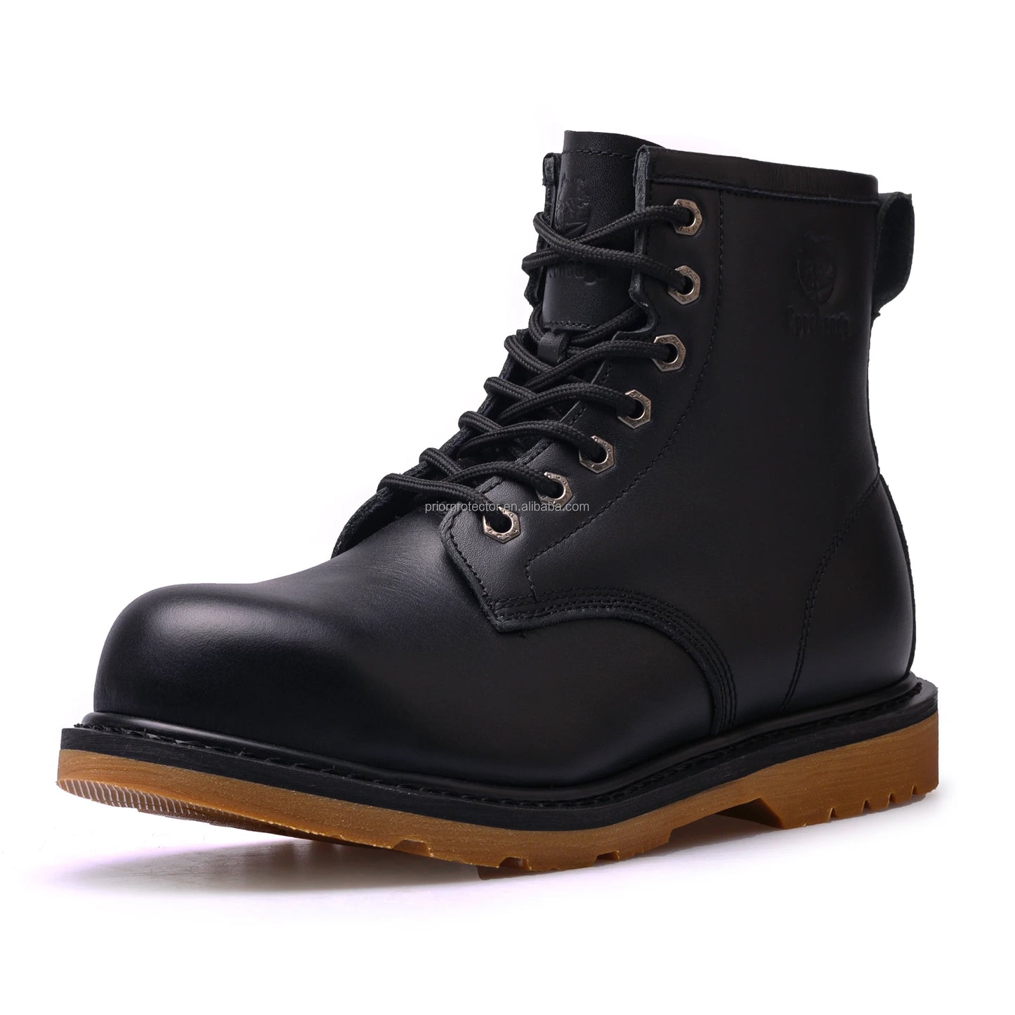 High Quality Goodyear Welt Steel Toe Safety Boots for Men Western Cowboy Style Oil & Work Resistant for Winter & Summer Use by Fashion Fusion Emperium