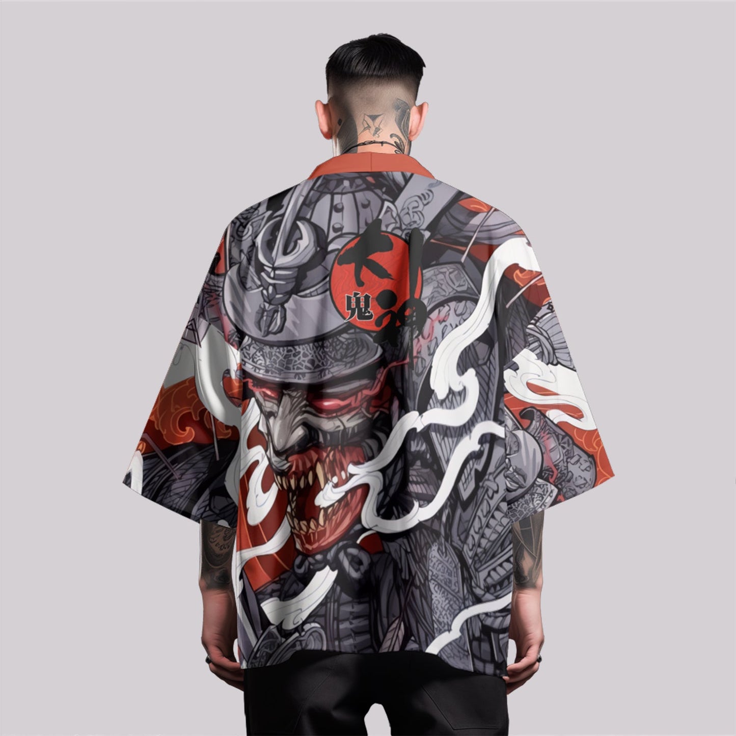 Red Demon Kimono by Fashion Fusion Emperium
