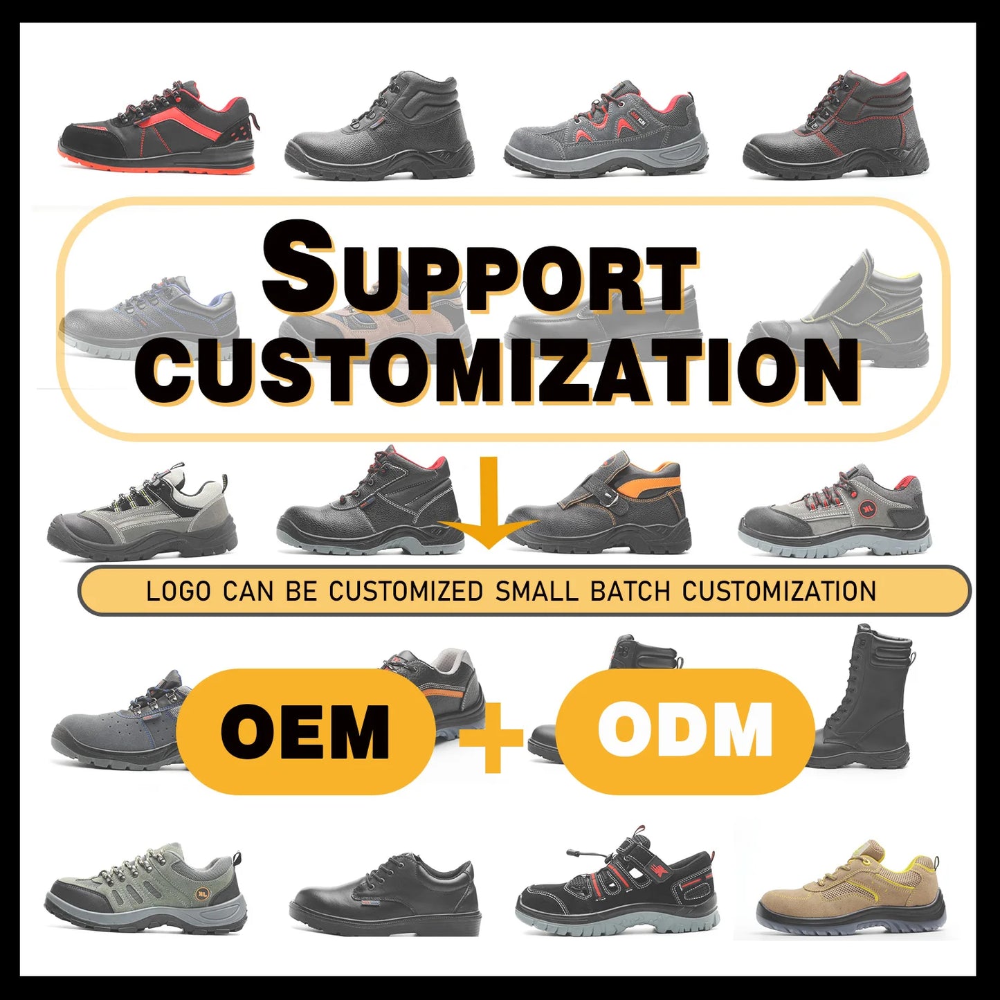 High Quality Goodyear Welt Steel Toe Safety Boots for Men Western Cowboy Style Oil & Work Resistant for Winter & Summer Use by Fashion Fusion Emperium