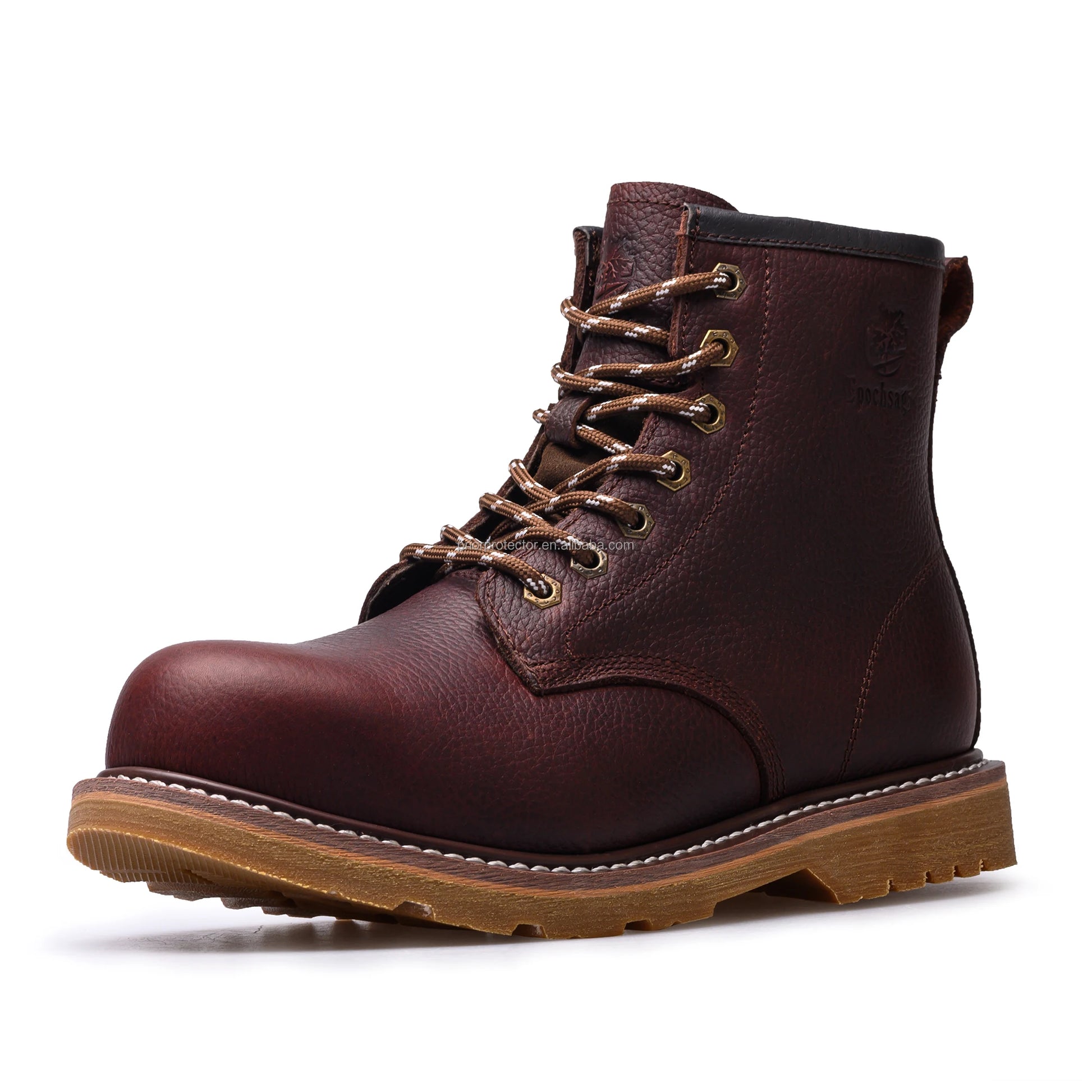 High Quality Goodyear Welt Steel Toe Safety Boots for Men Western Cowboy Style Oil & Work Resistant for Winter & Summer Use by Fashion Fusion Emperium
