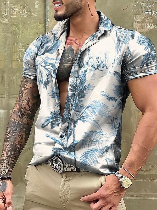 Graffiti Painting Series Printed Hawaiian Shirts