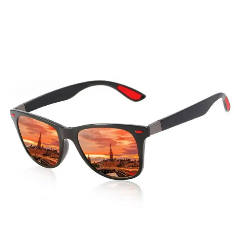 Gafas de sol polarizadas clásicas de moda para hombres y mujeres, gafas de sol cuadradas antideslumbrantes, gafas de sol para viajes, pesca y ciclismo UV400 