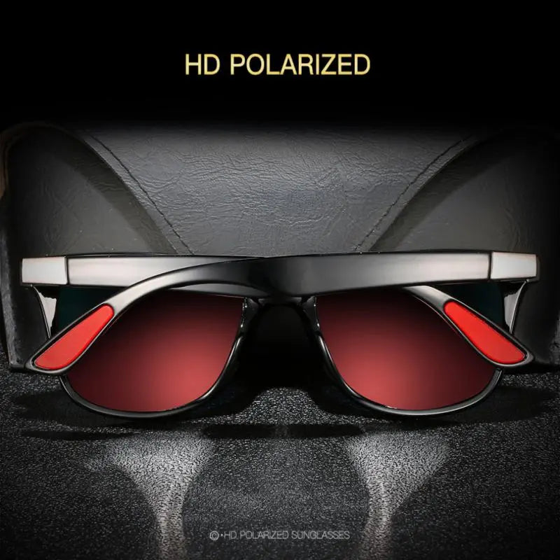 Gafas de sol polarizadas clásicas de moda para hombres y mujeres, gafas de sol cuadradas antideslumbrantes, gafas de sol para viajes, pesca y ciclismo UV400 