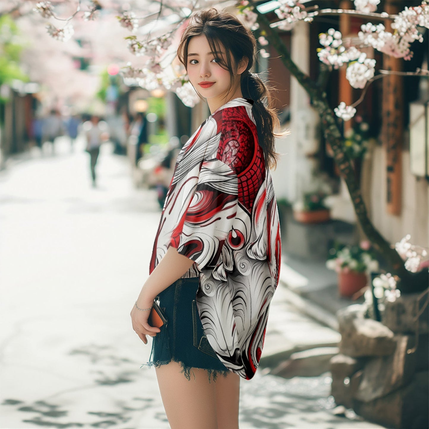 Red Monster Kimono