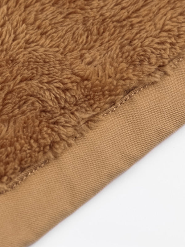 Chaqueta para hombre juvenil con parte superior de algodón con capucha y cuello alto suelto de longitud media para hombre 