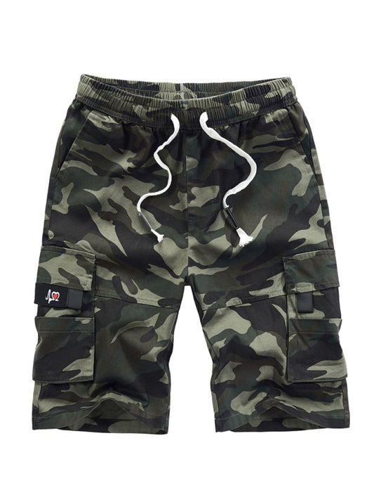 Casual Multi-Pocket Cargo Shorts