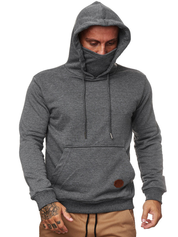 Sweatshirt Mask Long Sleeve Hoodie