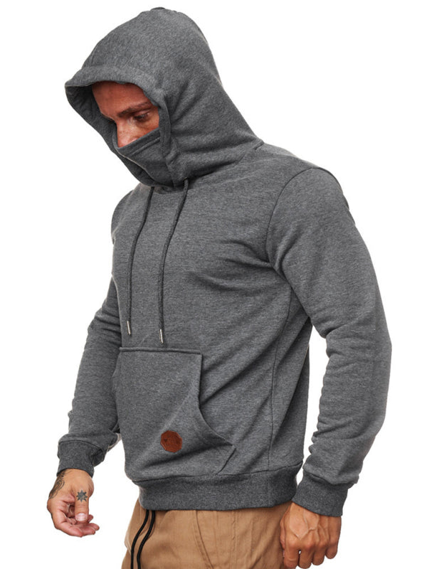 Sweatshirt Mask Long Sleeve Hoodie