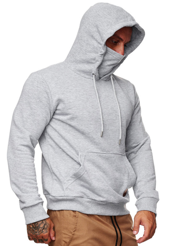 Sweatshirt Mask Long Sleeve Hoodie