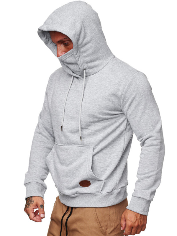 Sweatshirt Mask Long Sleeve Hoodie