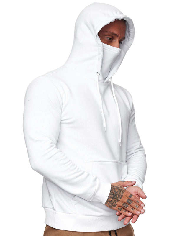 Sweatshirt Mask Long Sleeve Hoodie